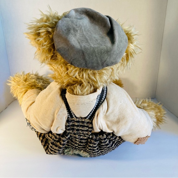 Vintage Lonnie St. Martin Homespun Collection 1998 Teddy Bear "Sam" Collectible - Picture 6 of 16